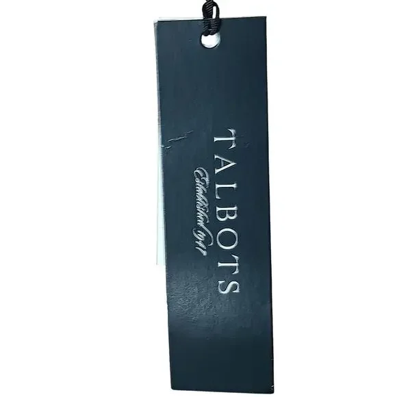 New Talbots Sleeveless Top Brown Lined Blouse Wool Blend Career Classic 4P - Picture 7 of 10